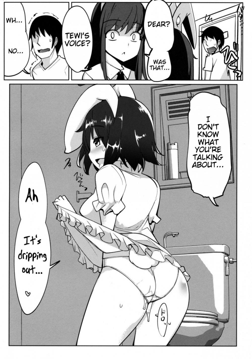 Hentai Manga Comic-Uwaki Shite Tewi-chan to Sex Shita-Read-22